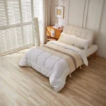 Piecera Croche Tejida 60X210Cm Color Beige - Angeles del Hogar Chile