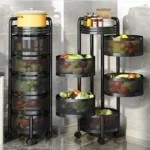 Estante Giratorio Frutas y Verduras Almacenamiento de 5 Niveles - Angeles del Hogar Chile