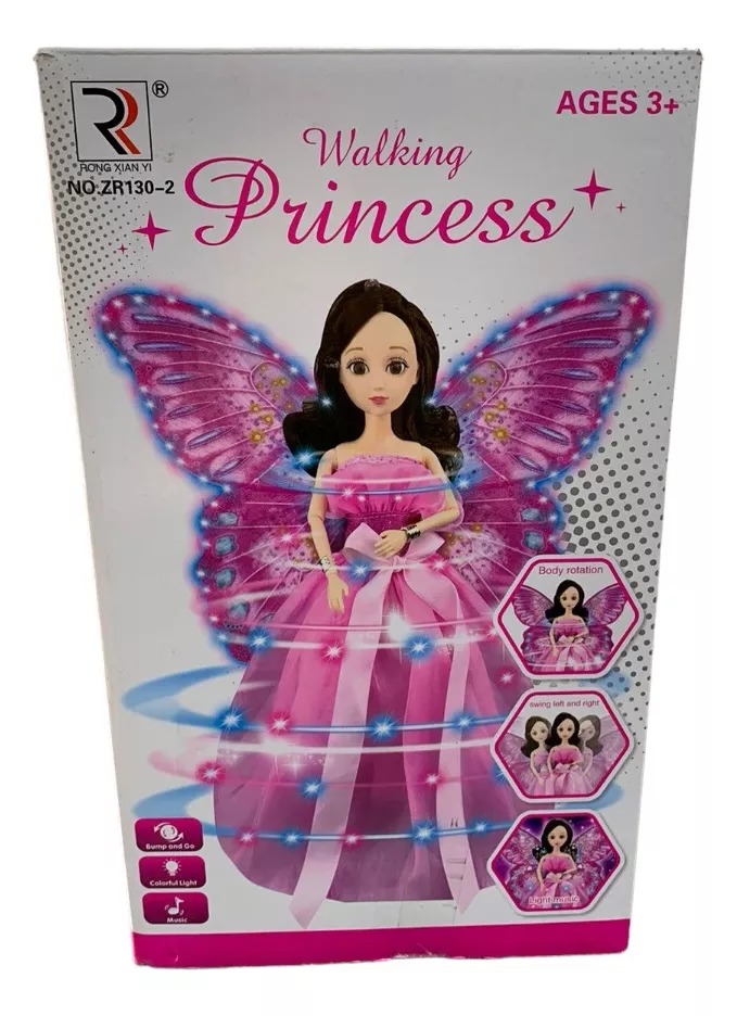 D_NQ_NP_2X_677536-MLC71952402502_092023-F Princesa Bailarina Con Luces - Angeles del Hogar Chile