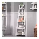 Organizador Esquinero Estante 5 Niveles Blanco Repisas Hogar - Angeles del Hogar Chile