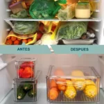Organizador Refrigerador Cocina Set 7 Contenedores Con Tapa - Angeles del Hogar Chile