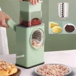 Picador Cortador De Verduras Frutas Rayador Alimentos 3en1 - Angeles del Hogar Chile