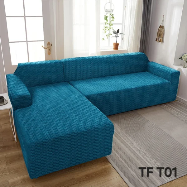 Fundas Cubresillones En L Texturizado Modelo Tipo T - Angeles del Hogar Chile