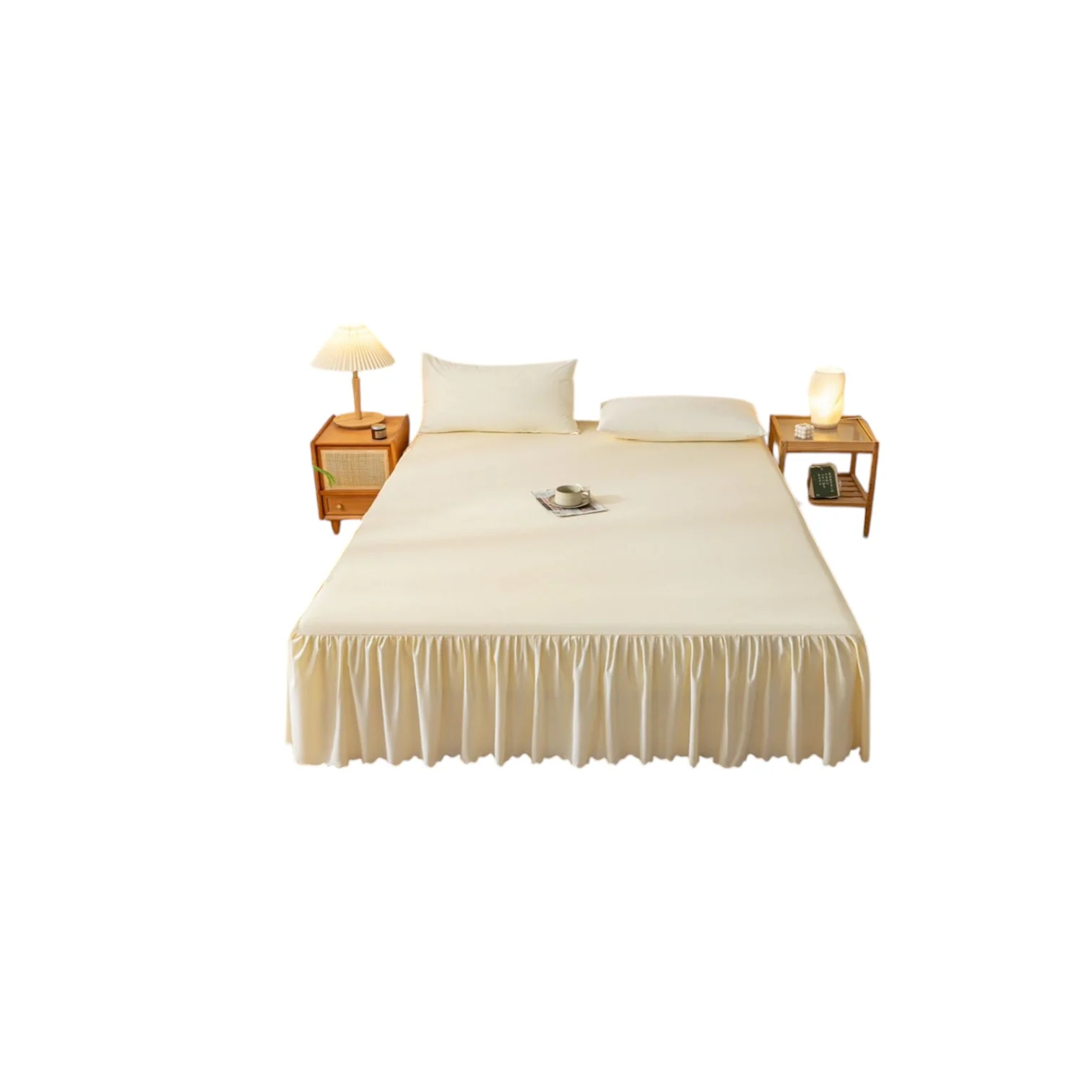 WhatsApp Image 2024-12-12 at 1.24-Photoroom Faldon para cama plaza y media 1.5 Color Beige - Angeles del Hogar Chile
