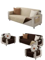 Funda Cubre Sofa impermeable 3 Cuerpos reversible - Angeles del Hogar Chile