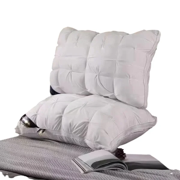 Pack Almohada Generica Estandar Firme Micro Fibra Extra Suave 70X45 Cm - Angeles del Hogar Chile