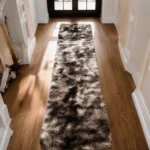 Alfombra Pasillera Tipo Shaggy medida 55 x200 cm 6