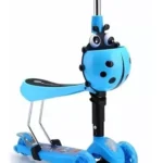 Scooter Monopatin 3 en 1 Ajustable Azul - Angeles del Hogar Chile