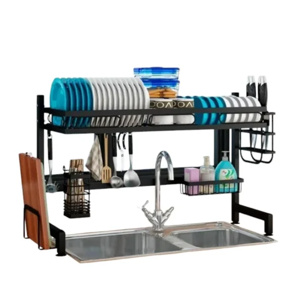 Secador de Platos Escurridor de Loza 85Cm Organizador - Angeles del Hogar Chile