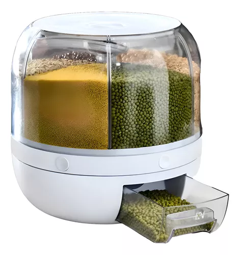 Dispensador Giratorio Cereal Granos Organizador Cocina - Angeles del Hogar Chile