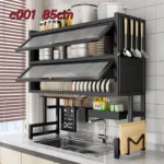Escurridor Secador Loza Platos 3 Niveles Organizador 85cm - Imagen 5