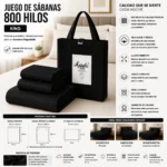 Juego De Sábanas Mp Tamaño King 800 Hilos (copia) - Imagen 4