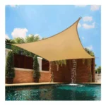Toldo Vela Sombreadora Rectangualar Medidas 4X6 Beige - Angeles del Hogar Chile
