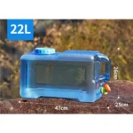 Dispensador Tanque de Agua 22Lts Portatil con Tapa y Grifo - Angeles del Hogar Chile