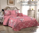 Cubrecama Quilt de Verano mas Juego de Sabanas Plaza y Media - Angeles del Hogar Chile