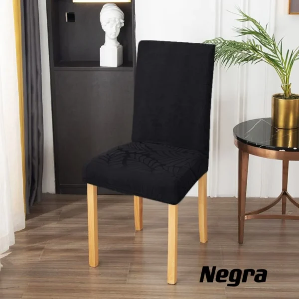 Pack De 6 Fundas Cubre Sillas Hojas - Angeles del Hogar Chile