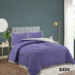 Plumon Nordico de Algodon 2 Plazas 220X240Cm Color Lila - Angeles del Hogar Chile