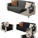 Funda Cubre Sofa impermeable 3 Cuerpos reversible - Angeles del Hogar Chile