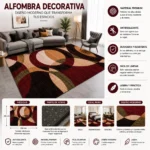 Alfombras Con Diseno 3D Medidas 200 x 240 cm ALFLIS2X240BURAMRII (copia) - Imagen 4