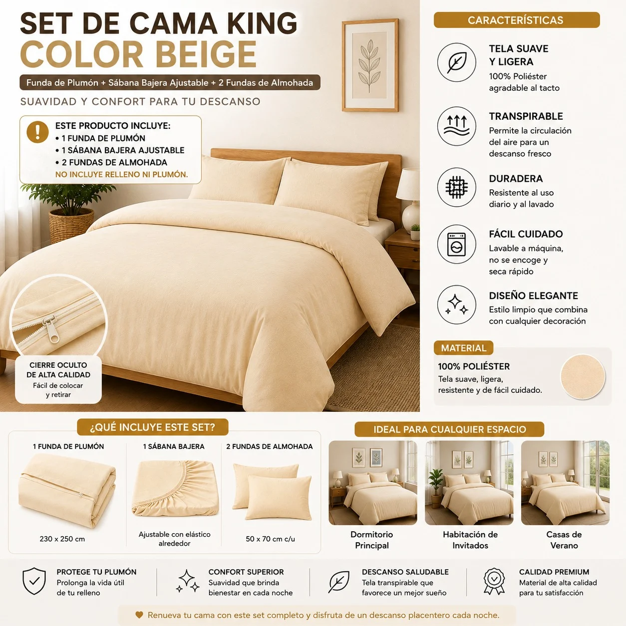 WhatsApp Image 2026-08-27 at 14.11.35 (1) Funda De Plumón Soft Touch Tamaño King 230x250 cm (copia) - Imagen 1