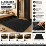 Alfombra Sisal Medida 150 X200 Color Negro (copia)