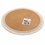 Alfombra Redonda de Yute 120 cm Modelo Clásica (copia) - Imagen 2