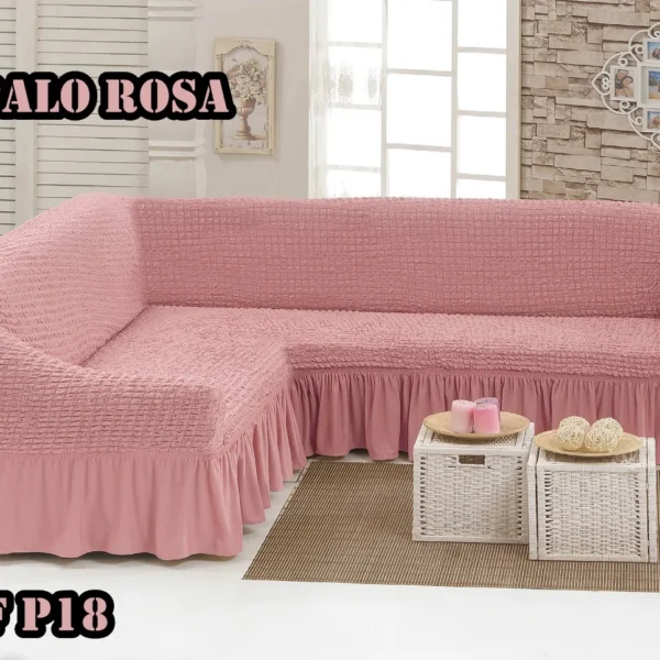Cubresillones Cubre Sofa En L Turcas - Angeles del Hogar Chile