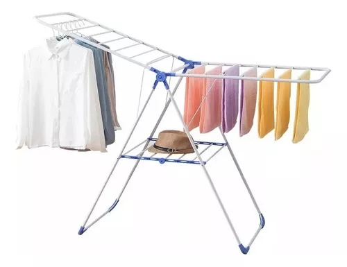 Tendedero Plegable Para Secar Ropa Portatil Estructura - Angeles del Hogar Chile