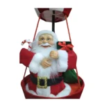Globo Aerostatico Papa noel 80cm Rojo y Blanco - Angeles del Hogar Chile