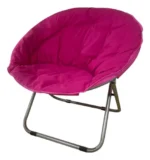 Silla Redonda Plegable Poliester - Angeles del Hogar Chile