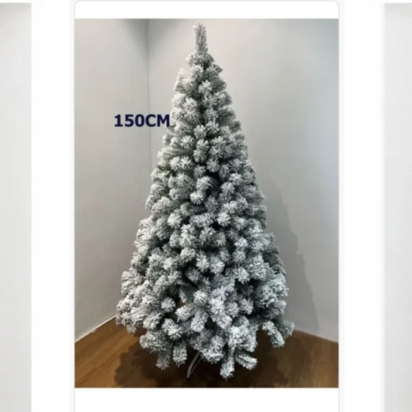 Arbol de Navidad Pino Nevado Frondoso 150 Cm Sds52 - Angeles del Hogar Chile