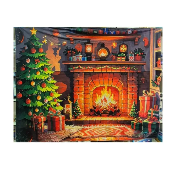 Tapiz Navideño 250X200 Cm - Angeles del Hogar Chile