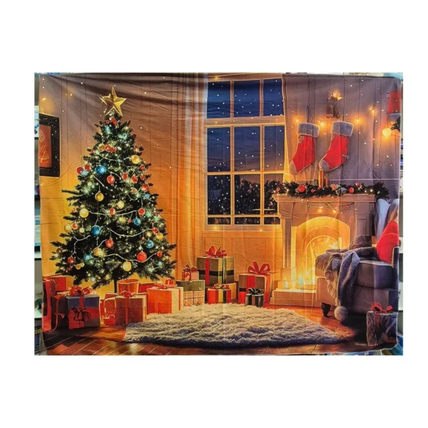 Tapiz Navideño 250X200 Cm - Angeles del Hogar Chile