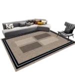 Alfombras Con Diseno 3D Medidas 200 x 240 cm ALFLIS2X240BEICAFAZL
