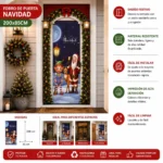 Forro de Puerta Navidad 200X85Cm FORRODEPUERTA3