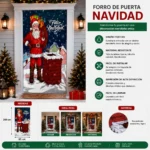 Forro de Puerta Navidad 200X85Cm FORRODEPUERTA7