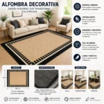 Alfombra Con Diseño 150x200cm Meipulis (copia) - Imagen 2