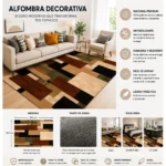 Alfombra Con Diseño 150x200cm Meipulis