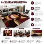 Alfombra Con Diseño 150x200cm Meipulis - Imagen 4