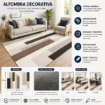 Alfombra Con Diseño 150x200cm Meipulis - Imagen 4