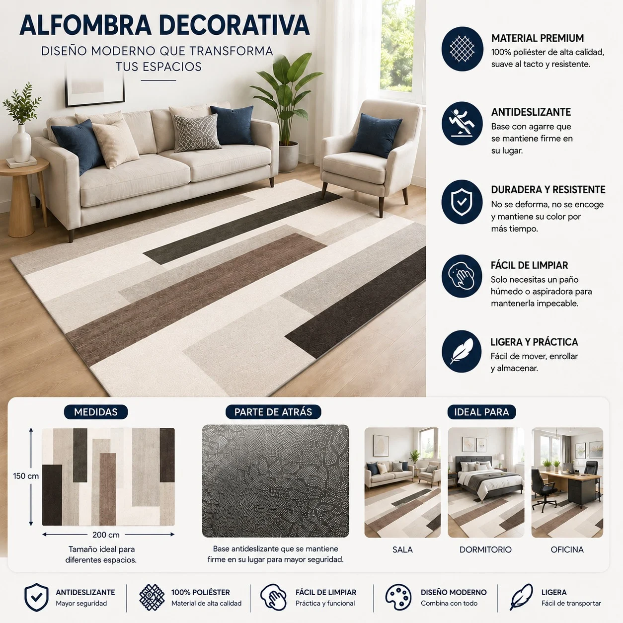 WhatsApp Image 2026-09-08 at 16.24.38 (6) Alfombra Con Diseño 150x200cm Meipulis - Imagen 1