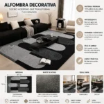 Alfombra Con Diseño 150x200cm Meipulis - Imagen 2