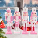Cascanueces Navideños de Madera Multicolor 50Cm - Angeles del Hogar Chile