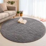 Alfombra Redonda Peluda Tamaño 150 CM - Imagen 2