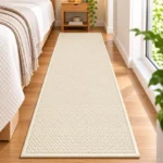Alfombra Pasillera Estilo Sisal 60×200 CM Color Crema - Imagen 3