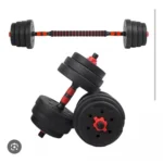 Set Mancuernas Y Barra Unibles 20kg Pesas Ajustables