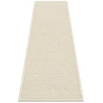 Alfombra Pasillera Estilo Sisal 60×200 CM Color Crema (copia)