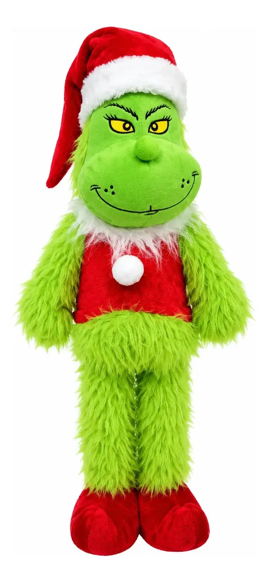 D_NQ_NP_2X_682089-MLC118685741963_102026-F-muneco-navideno-grinch-peludo-con-patas-largas-56cm Muñeco Navideño Grinch Peludo Con Patas Largas 56cm - Imagen 1
