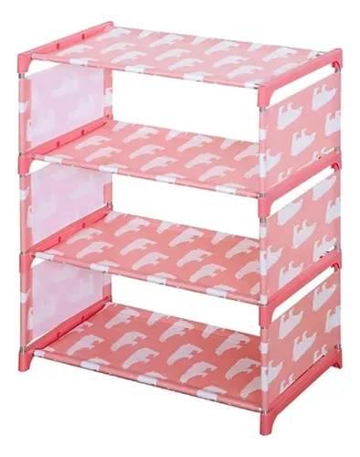 Zapatero Armable 4 Niveles Organizador de Zapato Resistente