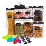 Pack 7 Envases Recipientes Hermeticos Especieros Cocina - Angeles del Hogar Chile